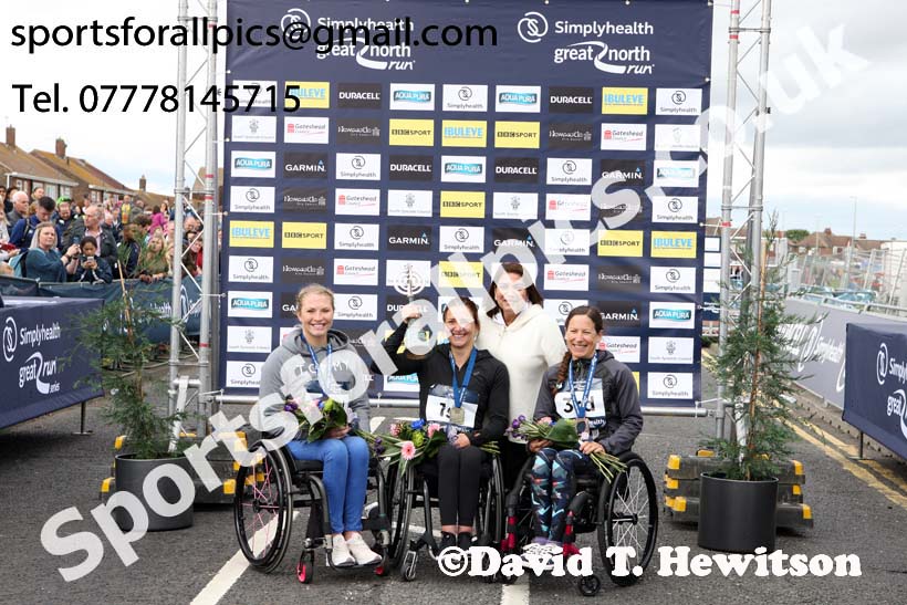 Wheelchair Great North Run, 2017 Simplyhealth Great North Run. Photo: David T. Hewitson/Sports for All Pics